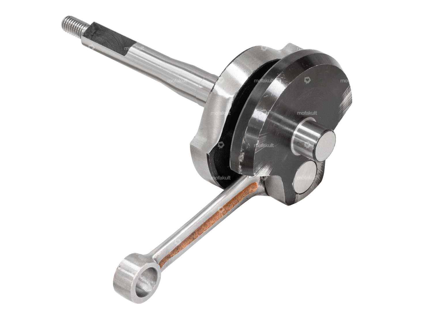 Mazzucchelli vilebrequin "Racing" 10 mm KoBo | Piaggio Ciao, SI, Bravo, Boxer Carousel Image 2