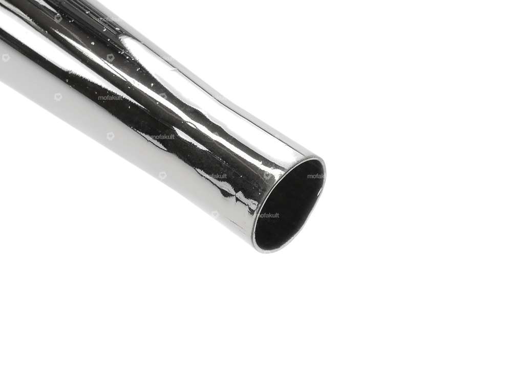 Pot d'échappement cigare Ø 32 / 70 mm chrome Carousel Image 2