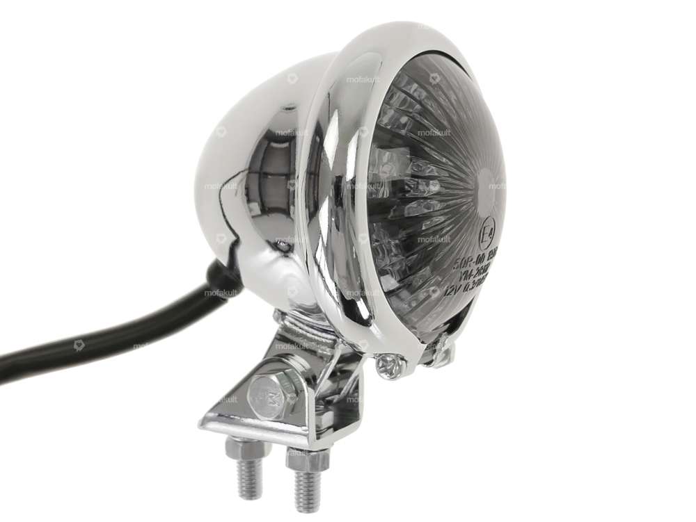 66HEROES Rücklicht «Minnesota» getönte Linse Chrom Carousel Image 1