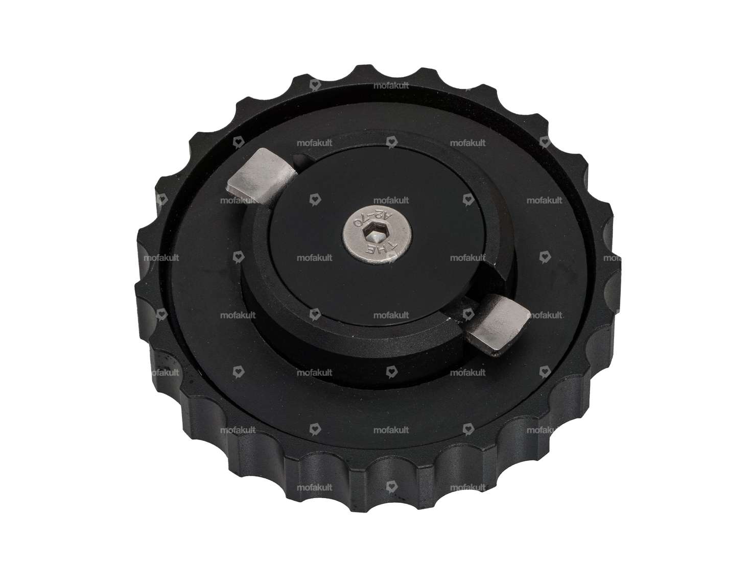 66HEROES Bouchon de réservoir à baïonnette 40 mm noir Carousel Image 2