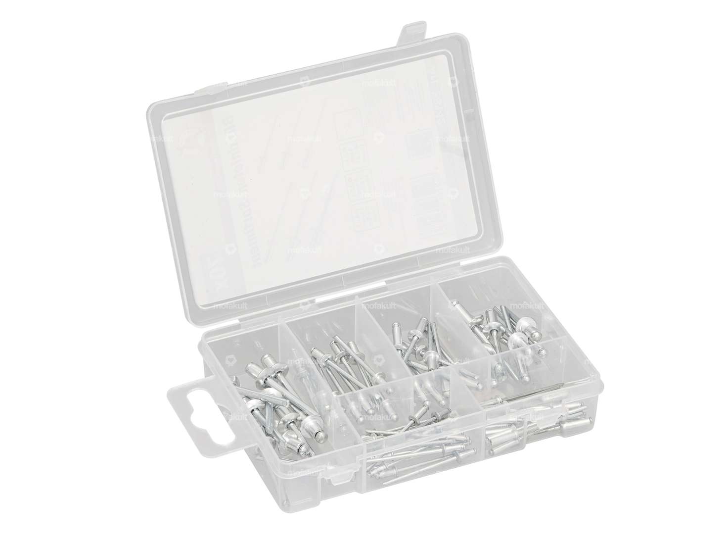 BGS Assortiment de rivets aveugles 2.4 / 3.2 / 4.0 / 4.8 mm 70 pcs. Carousel Image 1