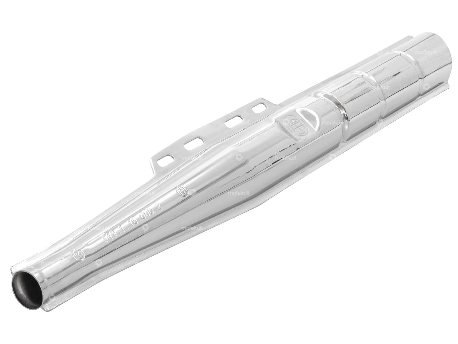 swiing® revival manteau d'échappement original en 2 parties 1 numéro | Puch Maxi N Carousel Image 3