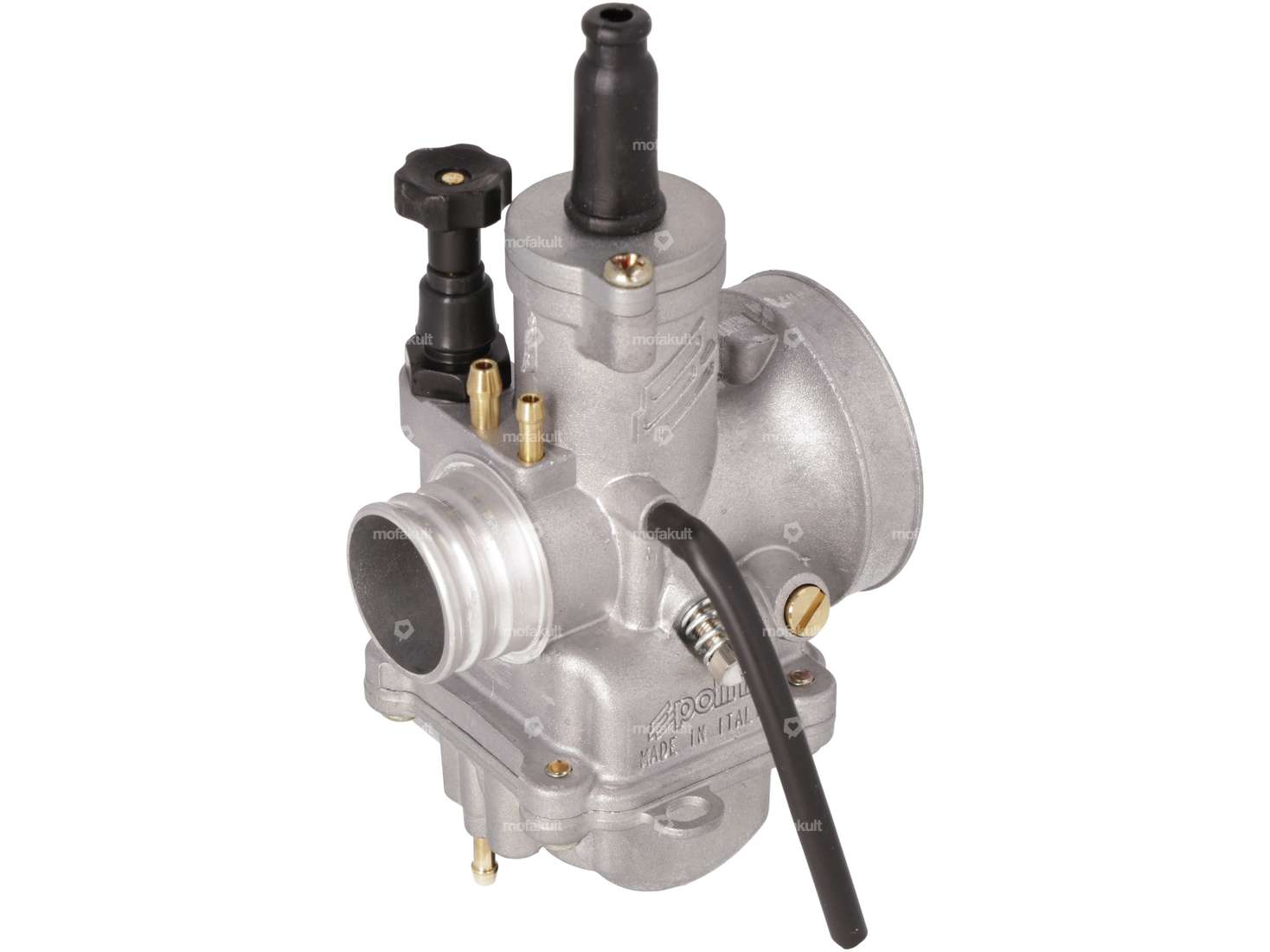 Carburateur Polini CP 21 mm (Handchoke) bride en caoutchouc Carousel Image 3