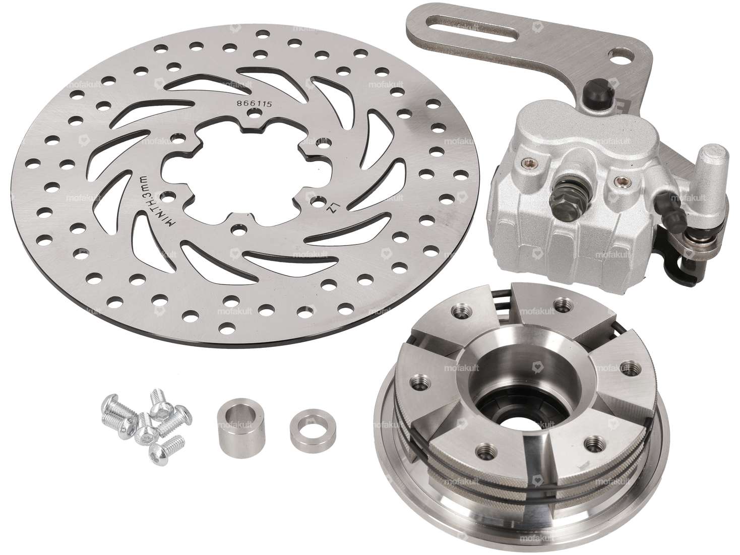 BTuning Scheibenbremse hinten 220 mm | Tomos Classic, A35, Sprint, Fun Sport´R Carousel Image 1