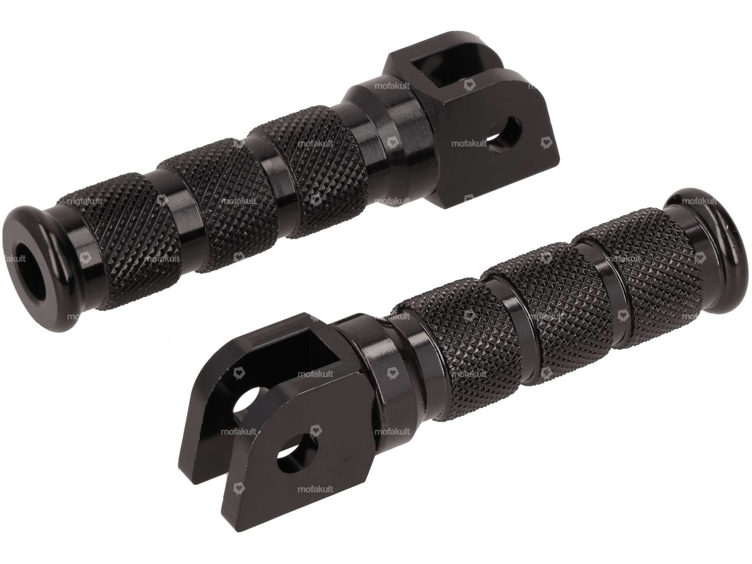 GPO Fussrasten gerändelt schwarz Carousel Image 1