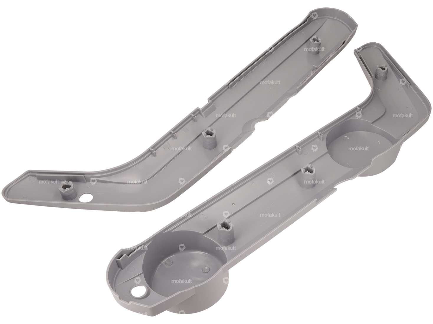 Protections latérales grises Vario (qualité 1A) | Piaggio Ciao P, SC Carousel Image 2