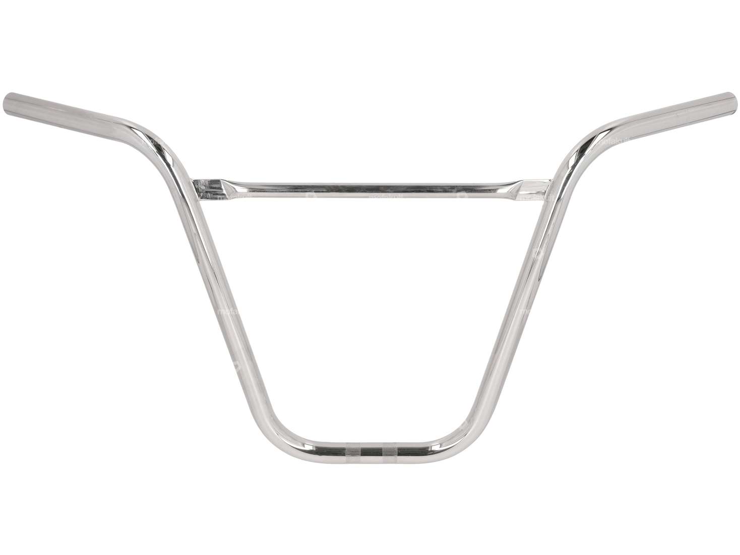 Handlebar fork plate 35 cm curved with chrome strut Carousel Image 1