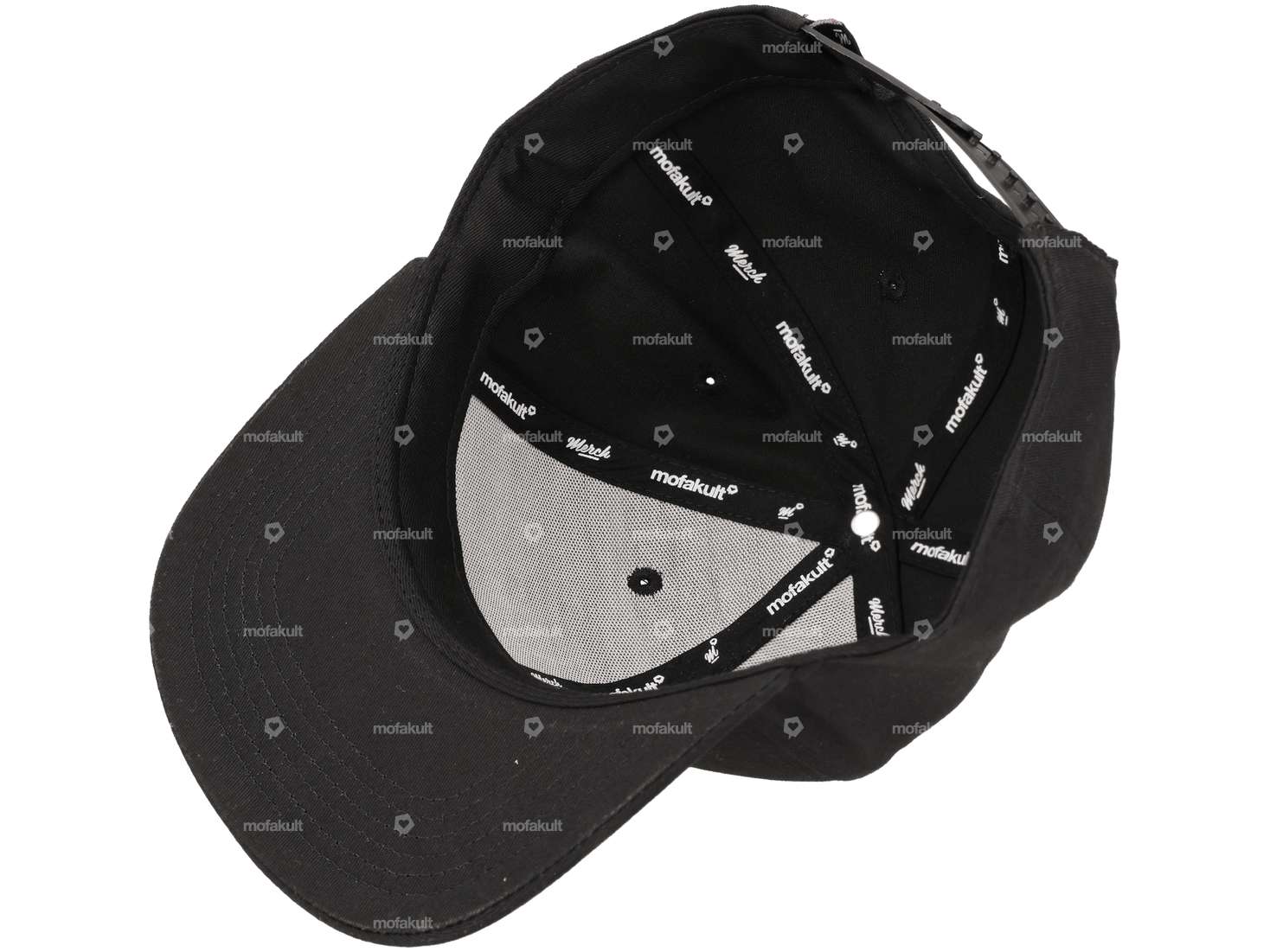 mk-Merch Klett-Cap «INDIVIDUAL» schwarz Carousel Image 2