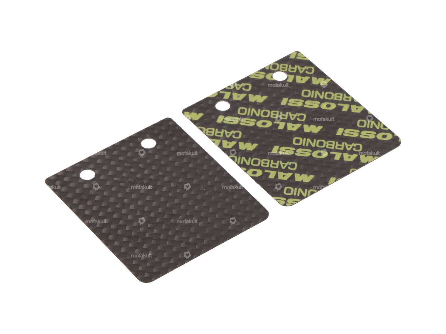 Malossi plaquette membrane carbone 0.3 mm | Piaggio Ciao, SI, Bravo, Boxer Carousel Image 1