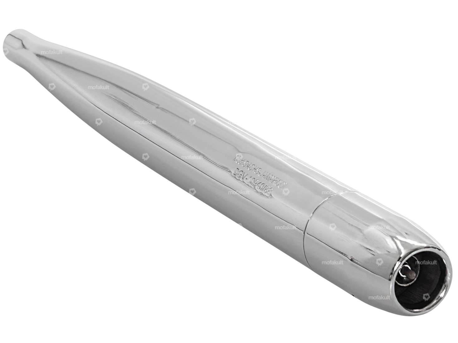 Jamarcol exhaust cigar Ø 32 / 70 mm chrome Carousel Image 2