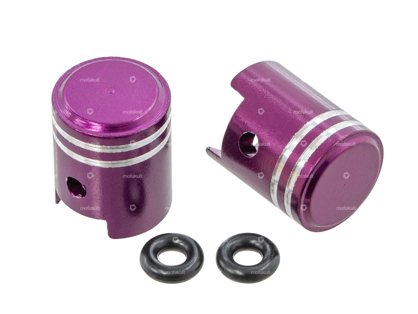 GPO Capuchons de valve piston violet Carousel Image 1