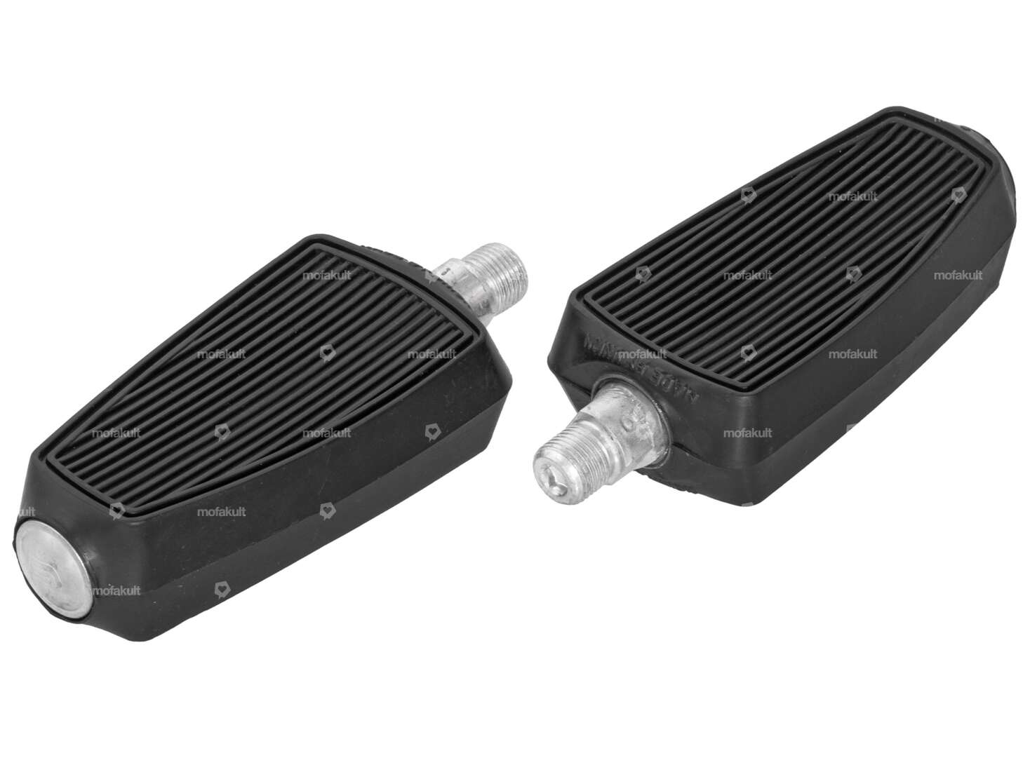 Pédales Union plastique M14 x 1.25 noir | Solex / Motobecane / Peugeot Carousel Image 1