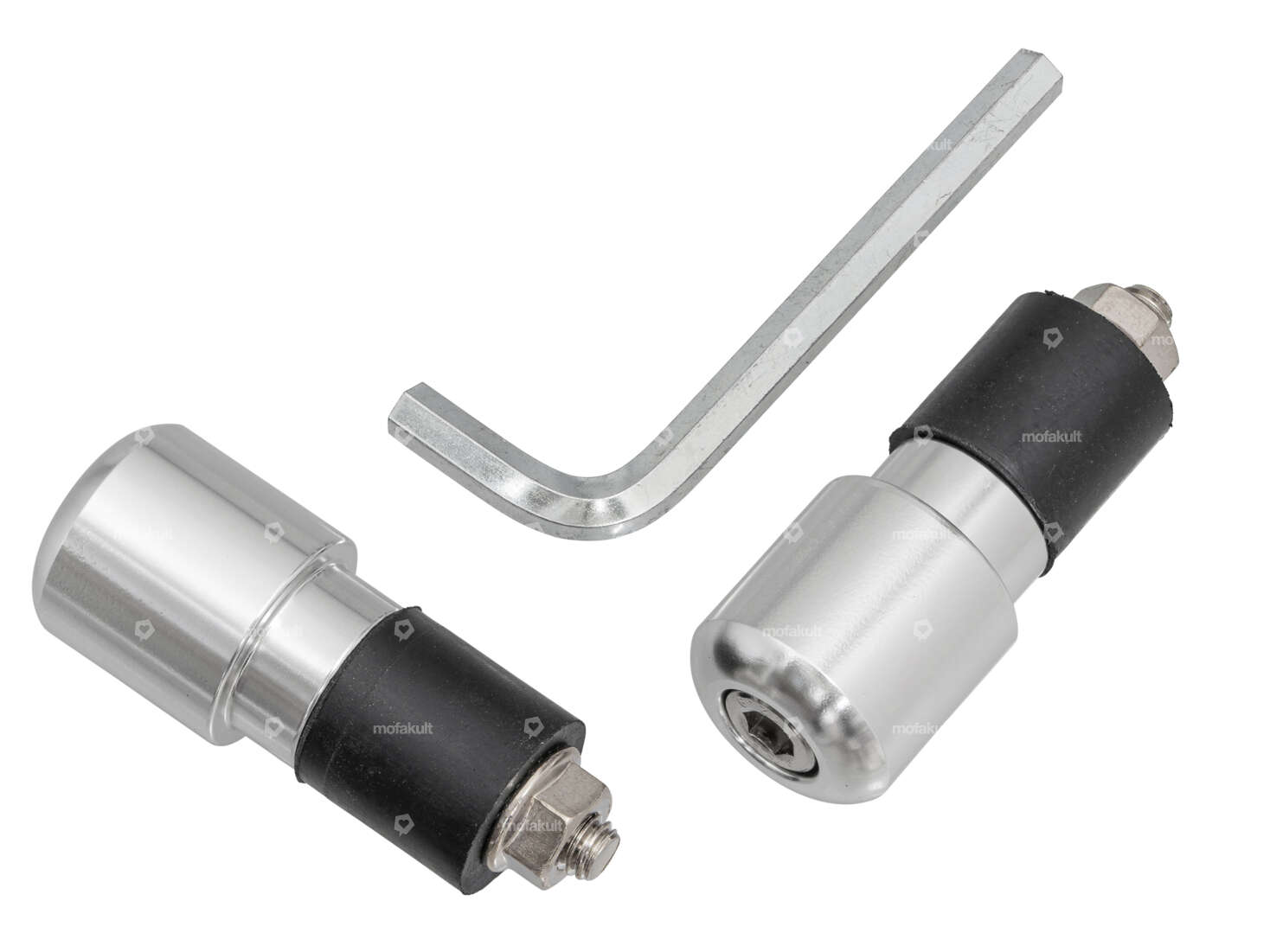 GPO Pivot de guidon alu brillant (2 pièces) Carousel Image 1