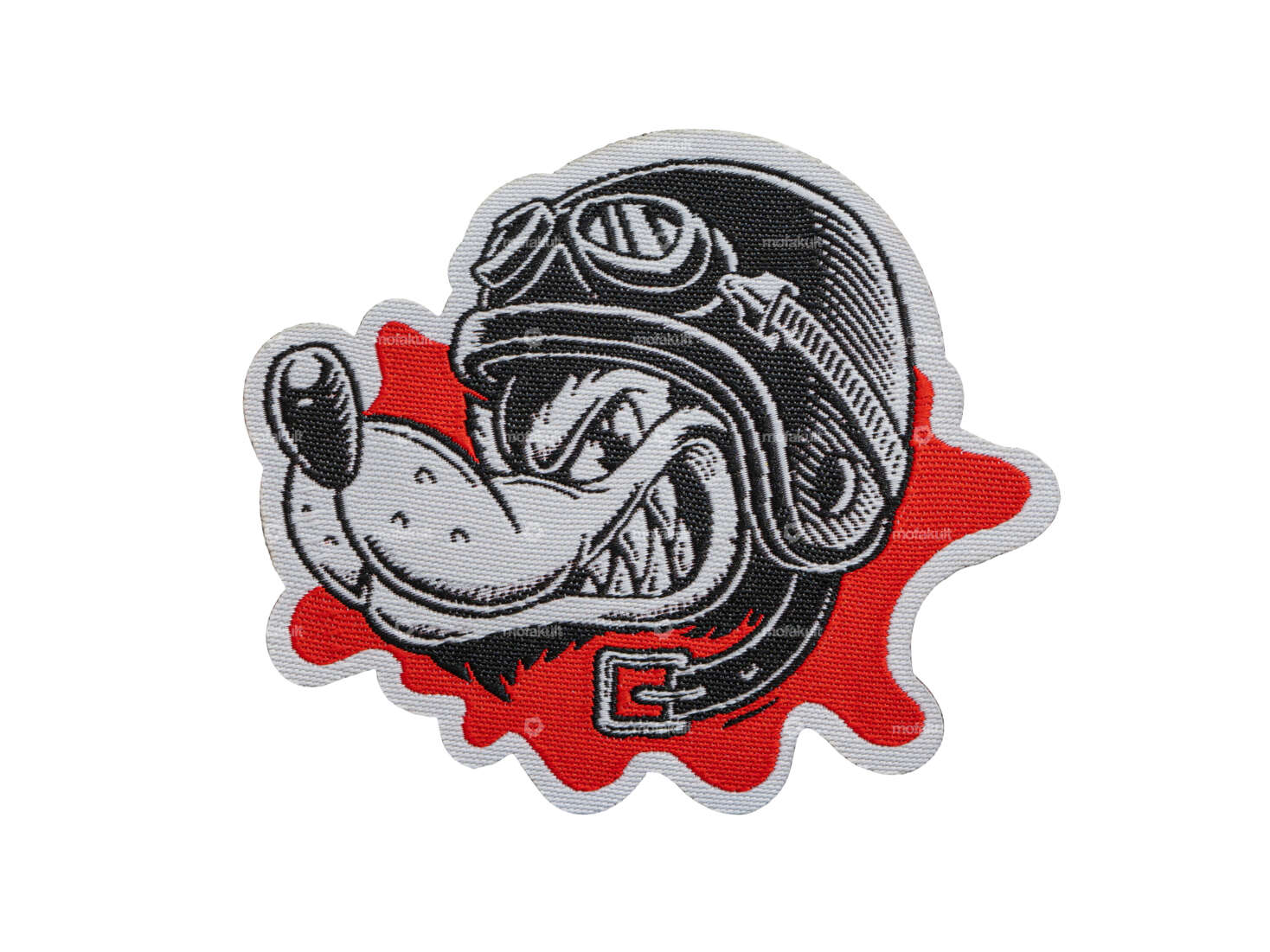 mk-Merch Aufnäher «Stutz Lutz» 65 x 55 mm Carousel Image 1