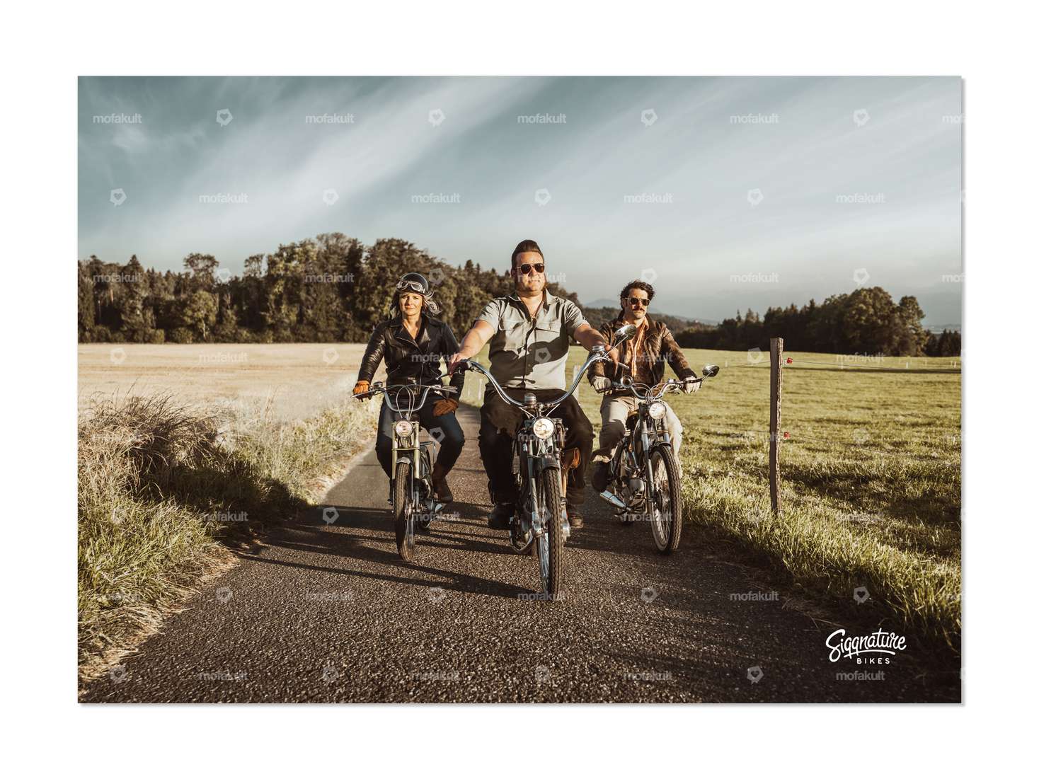 Siggnature Poster «Feldweg» DIN A2 Carousel Image 1