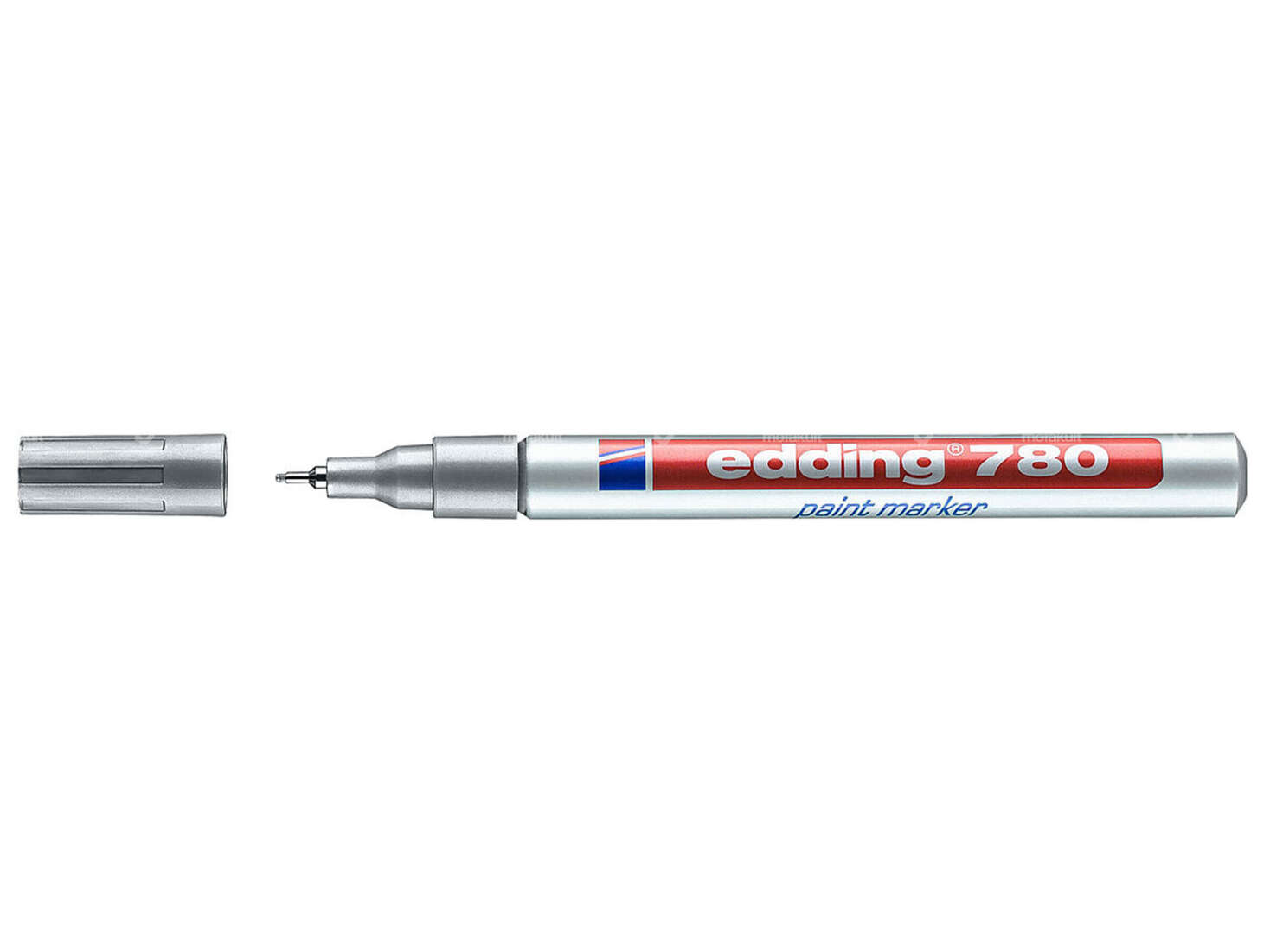 edding 780 Lackmarker 0.8 mm silber Carousel Image 1
