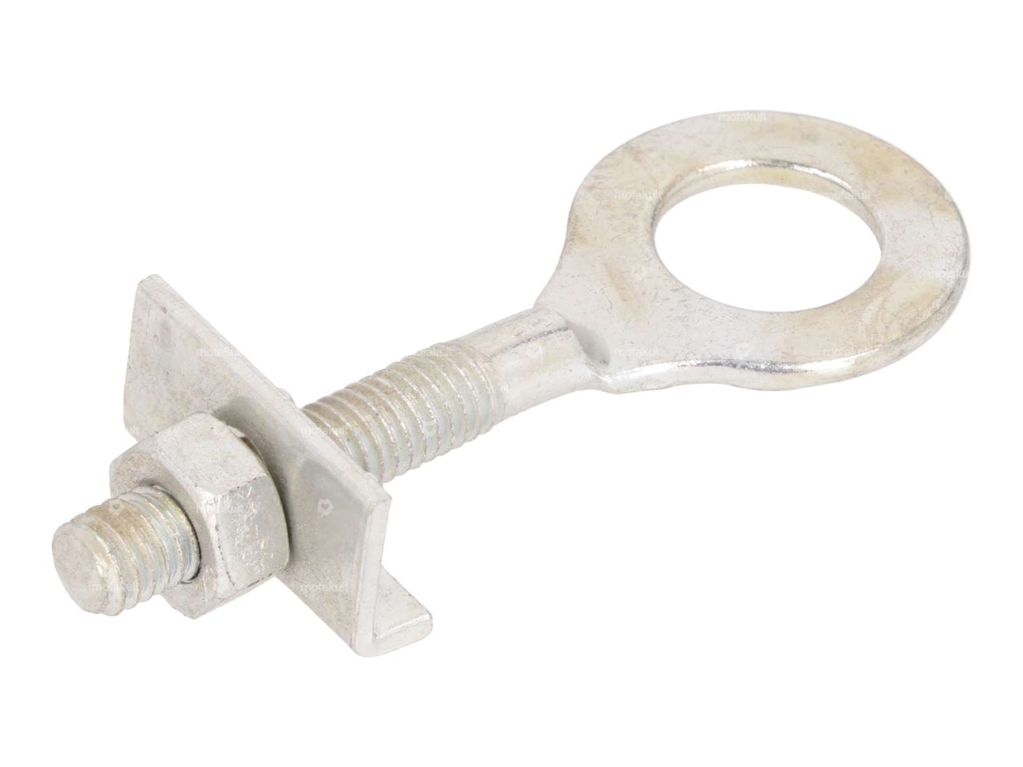 Tendeur de roue Ø 12.9 mm M6 Tôle de guidage droite galvanisée Carousel Image 1