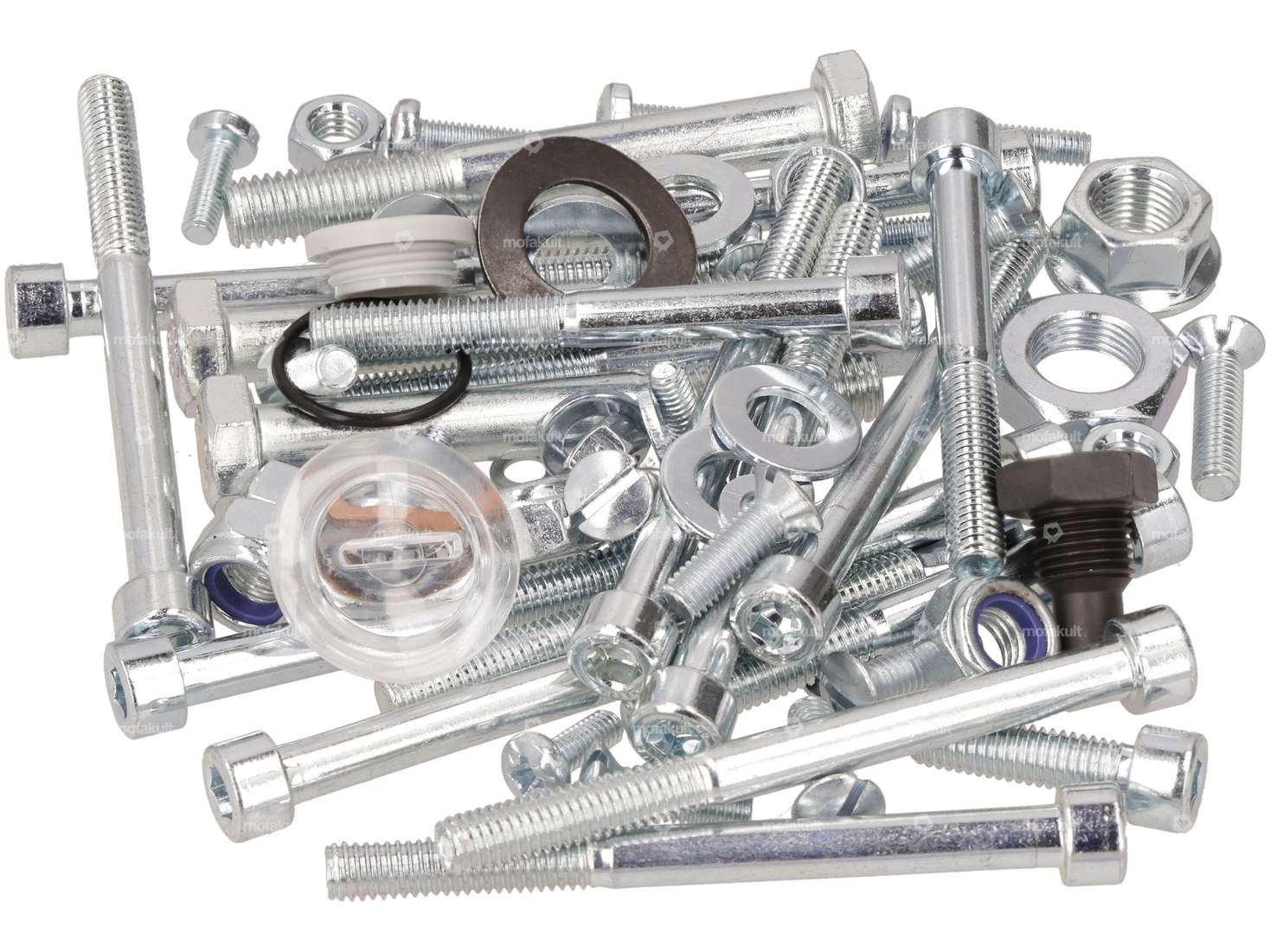 swiing® revival Schrauben-Set Motor verzinkt | Sachs 505/1, 505/2, 505/3, 535 Carousel Image 1