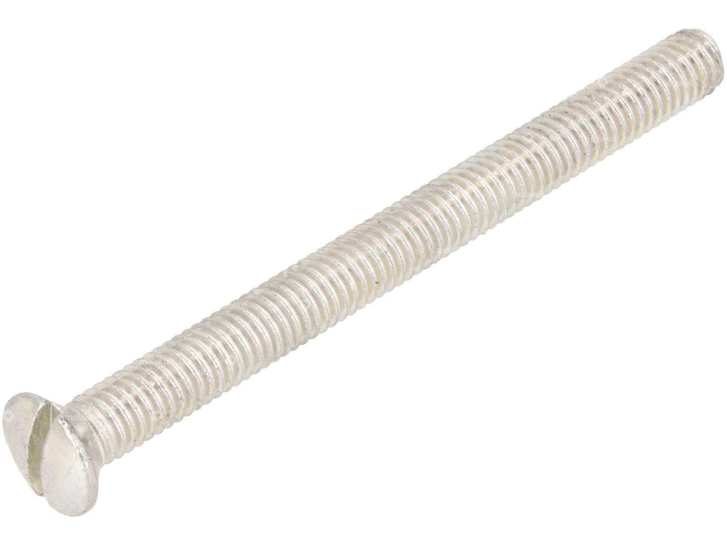 Vis M6x70 tête fraisée bombée fendue zinguée Carousel Image 1