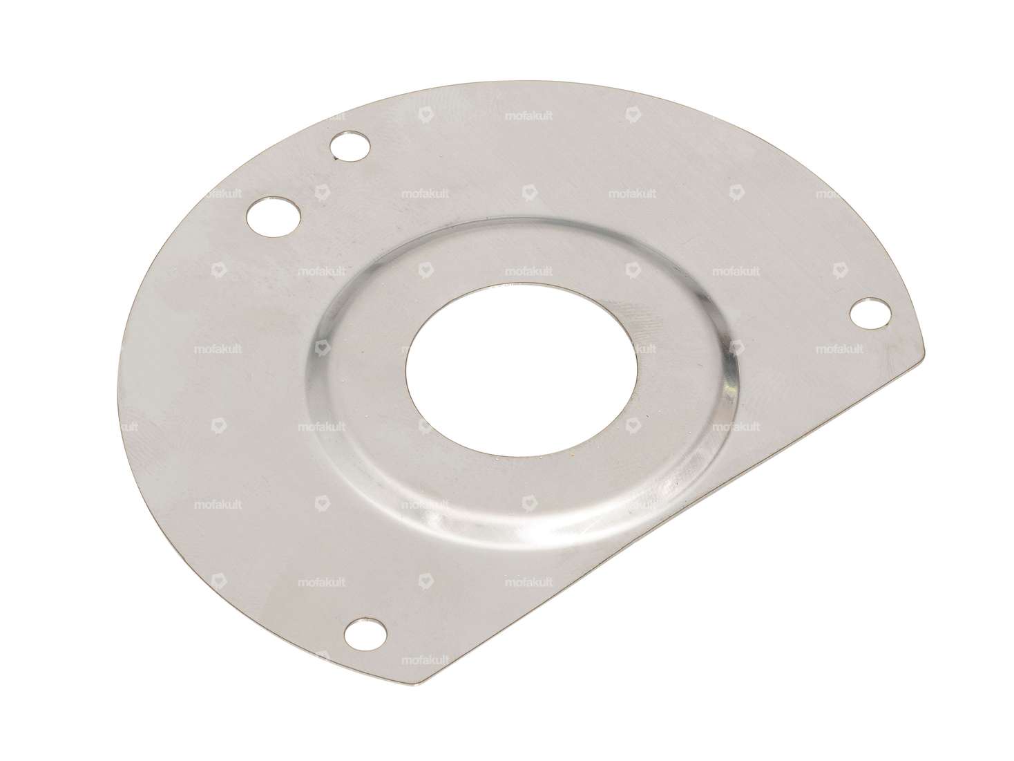 MBR Tôle de maintien de la bague d'étanchéité de l'arbre côté allumage "Racing" Inox Carousel Image 1