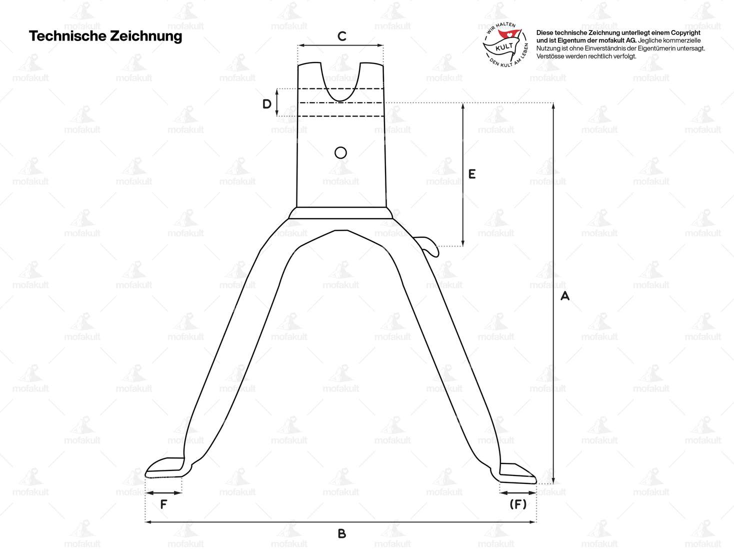 Hauptständer | Zündapp Belmondo Carousel Image 4