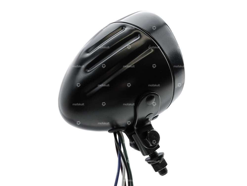 Scheinwerfer «Michigan» Rillen schwarz Carousel Image 4