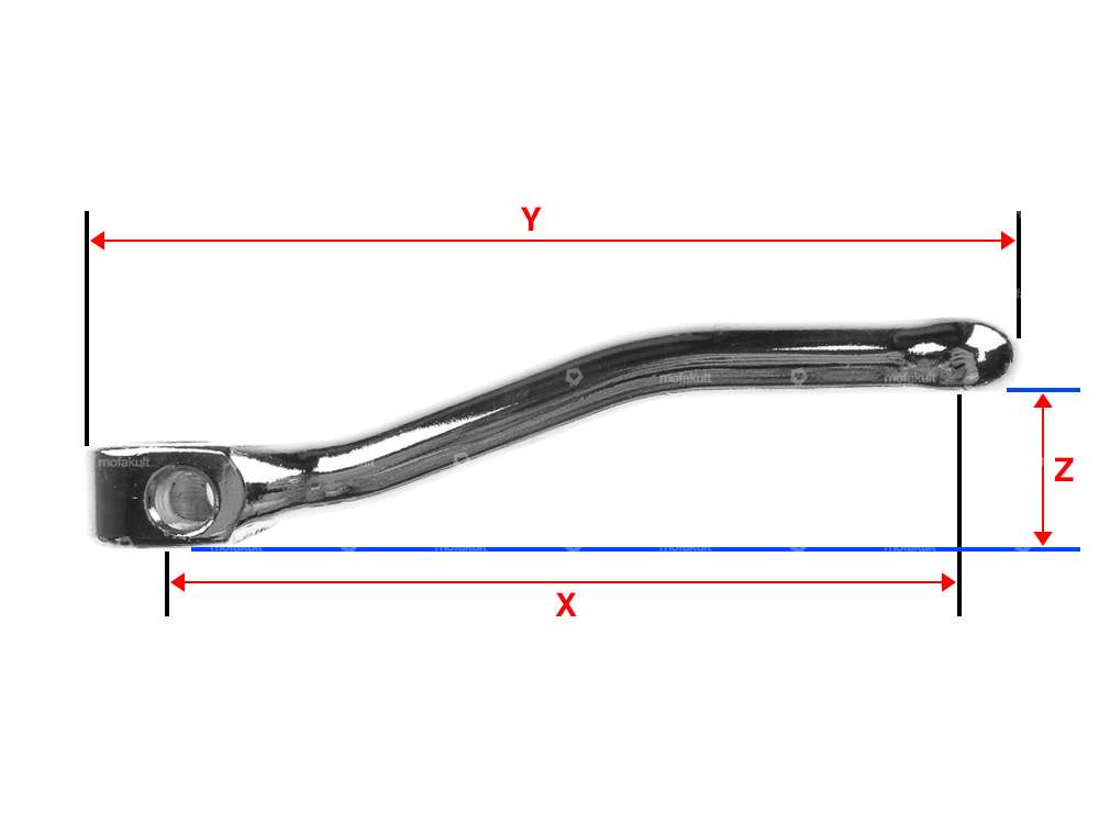 Pédalier chromé 155 mm paire Carousel Image 4