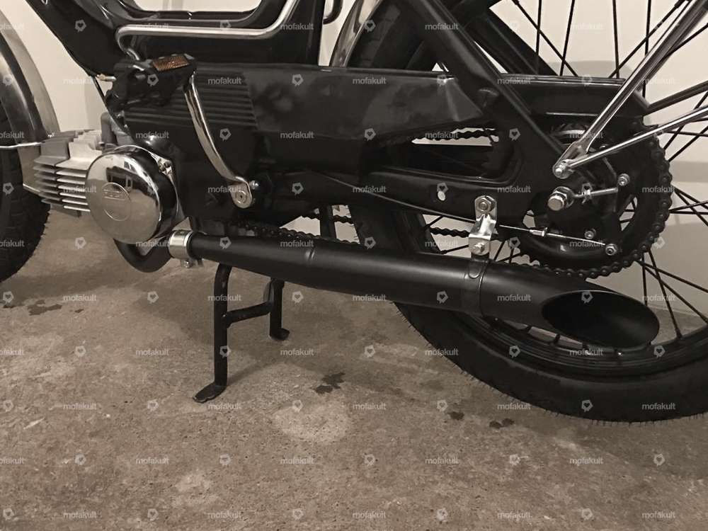 Endtopf Sidepipe Ø 32 / 60 mm schwarz Carousel Image 4