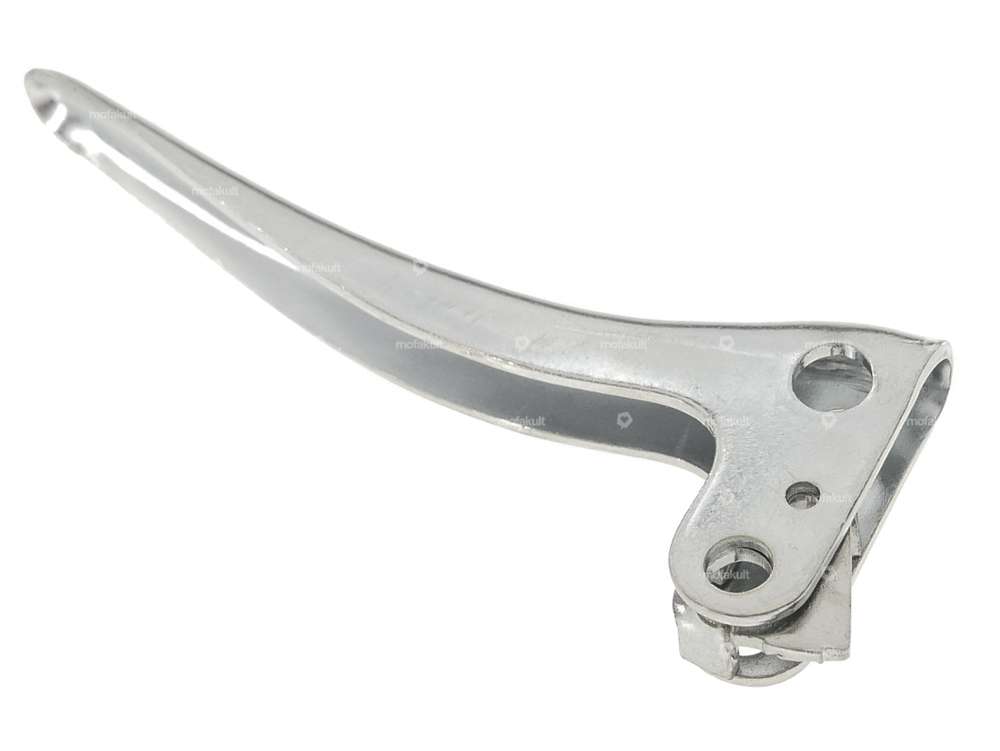 Kupplungshebel links flaches Winkelstück Blech Magura-Look Carousel Image 3