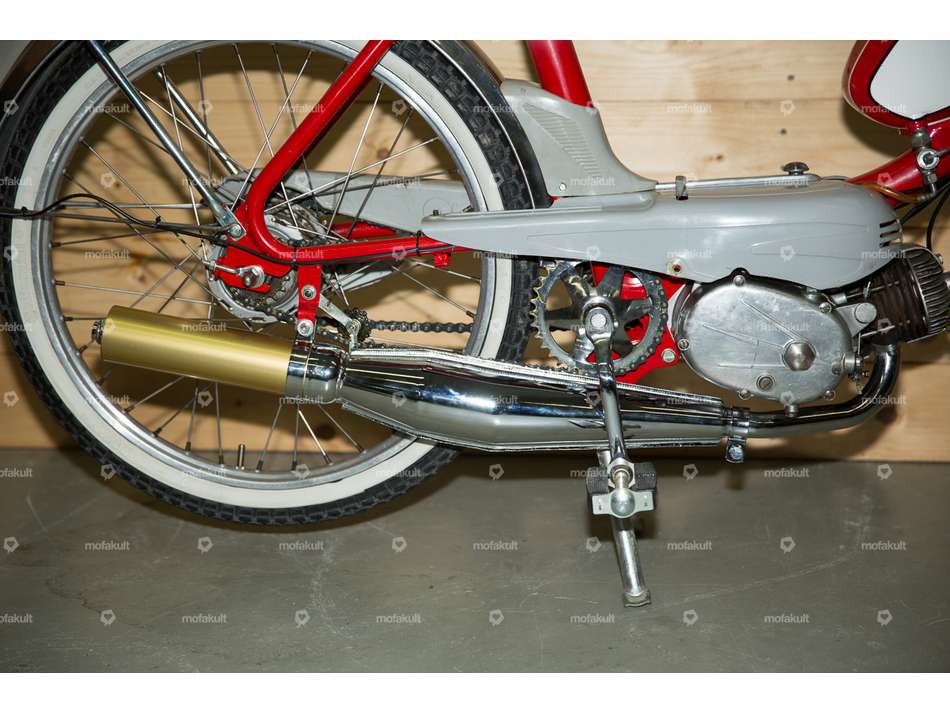 swiing® ingenious Auspuffkrümmer 28 mm schwarz | Puch X30 Velux Carousel Image 7