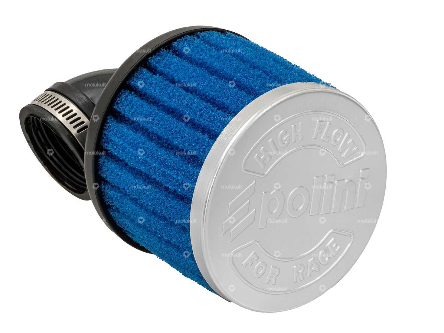Filtre à air Polini Ø 34 mm mousse 90° PHBG grand Carousel Image 2
