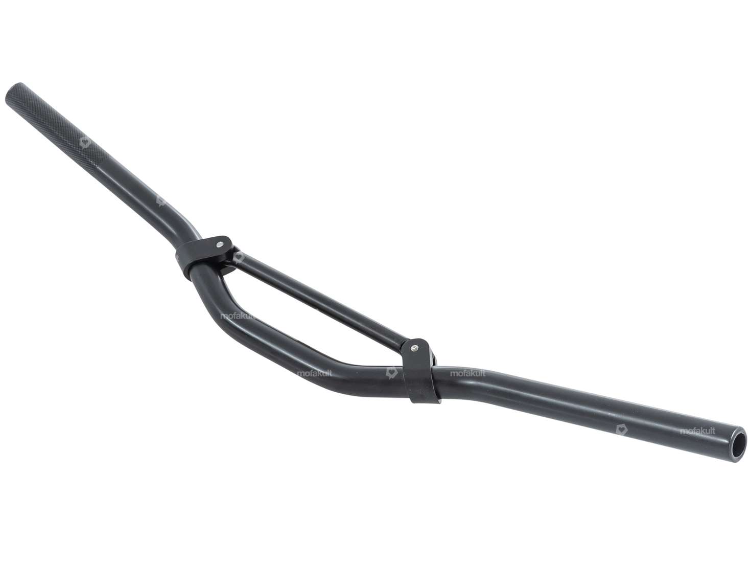 66HEROES Rennlenker Gabelplatte 7 cm Alu schwarz matt Carousel Image 2