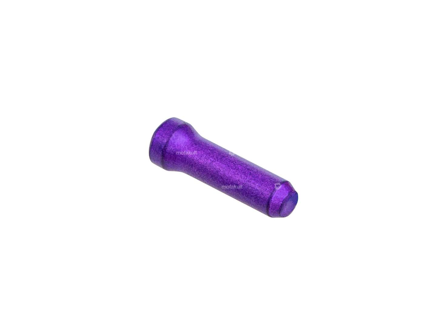 Embout pour câble intérieur Aluminium anodisé violet Carousel Image 2