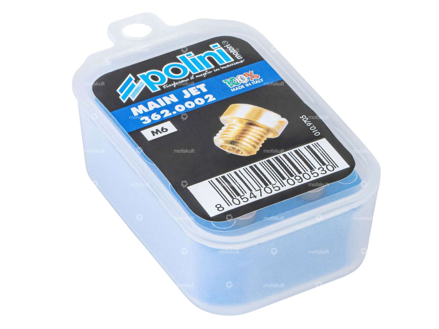 Polini set de gicleurs M6 (80 - 98) Dell'Orto PHVA, PHBN, PHBL, PHBH, SHB, PHF, PHVB, FRD, FRG Carousel Image 3