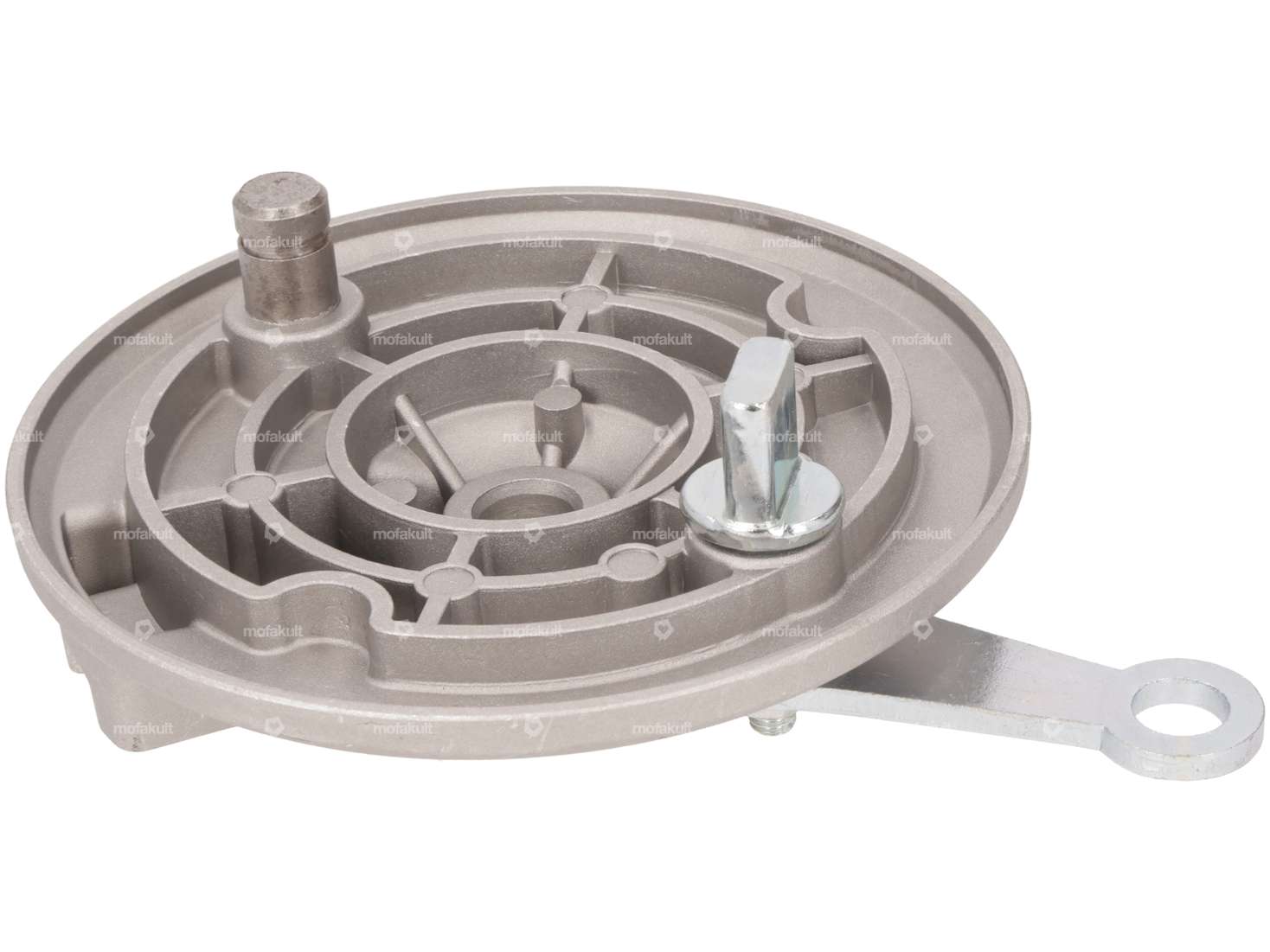 Jeu de jantes 16" en fonte argentée (4 rayons) réplique | Piaggio Bravo Carousel Image 6