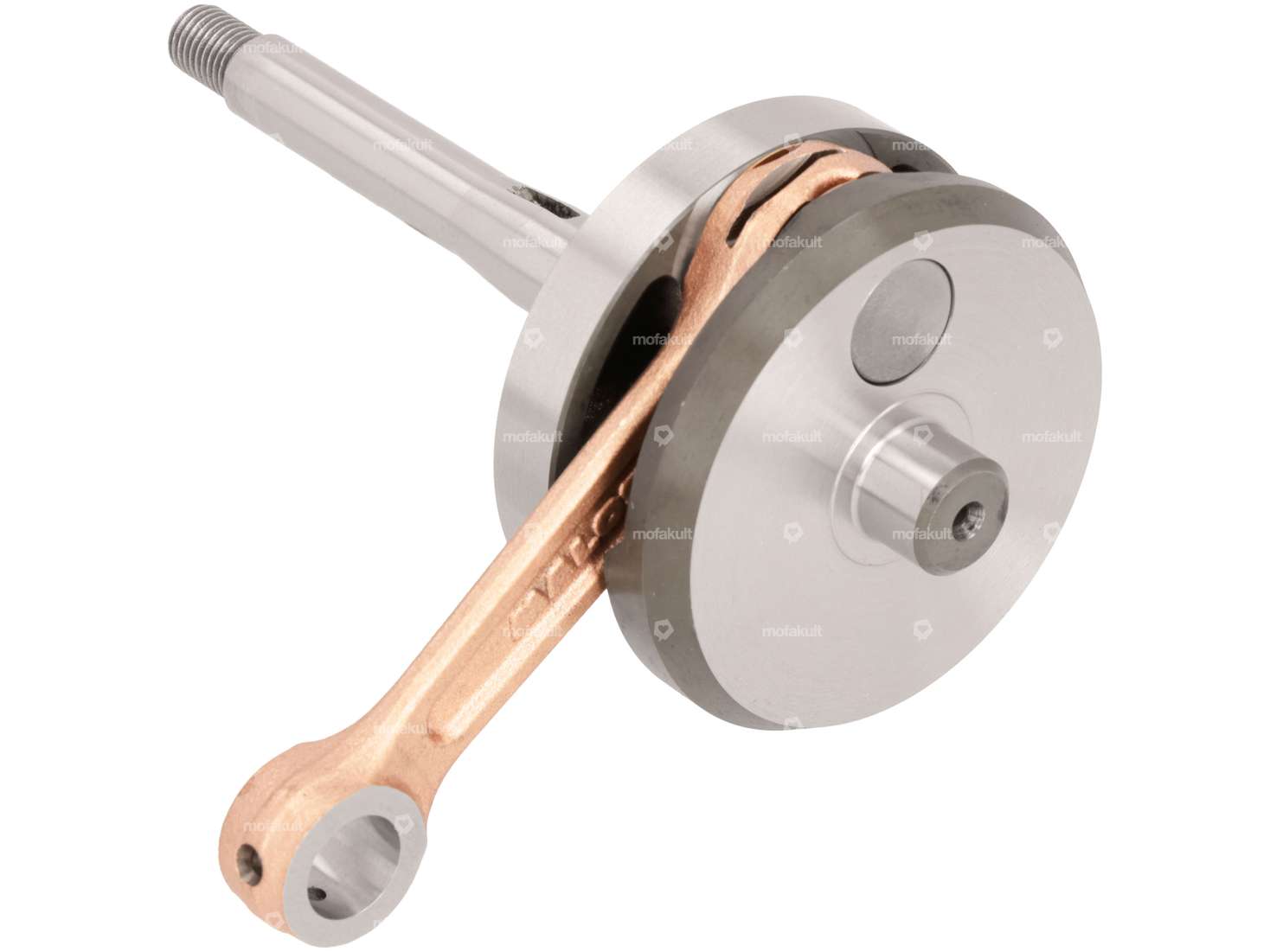 Malossi crankshaft "RHQ Racing" 10 mm KoBo | Piaggio Ciao, SI, Bravo, Boxer Carousel Image 2