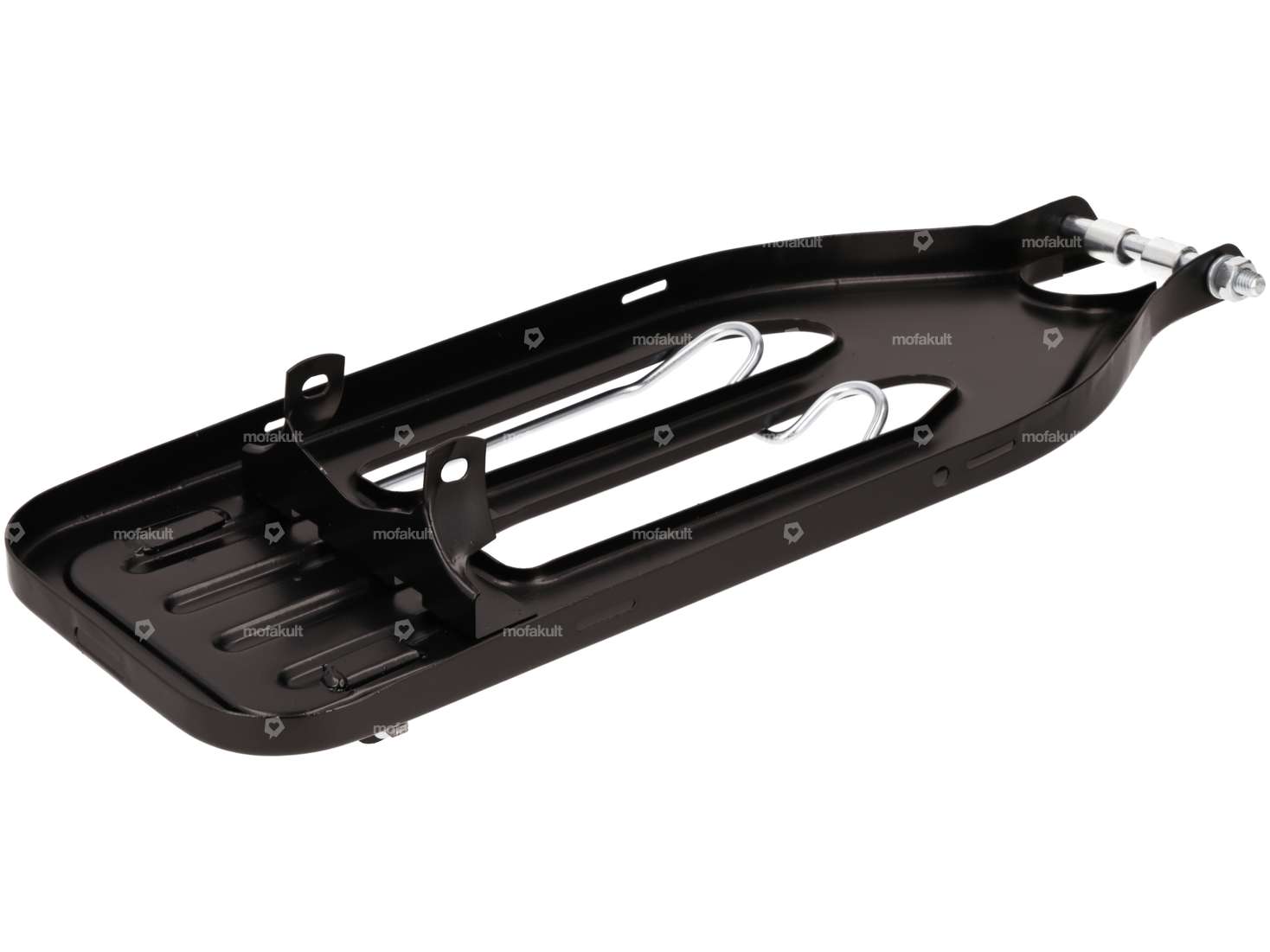 Porte-bagages réplique ancien modèle noir | Tomos A3, A35, S25 Carousel Image 2