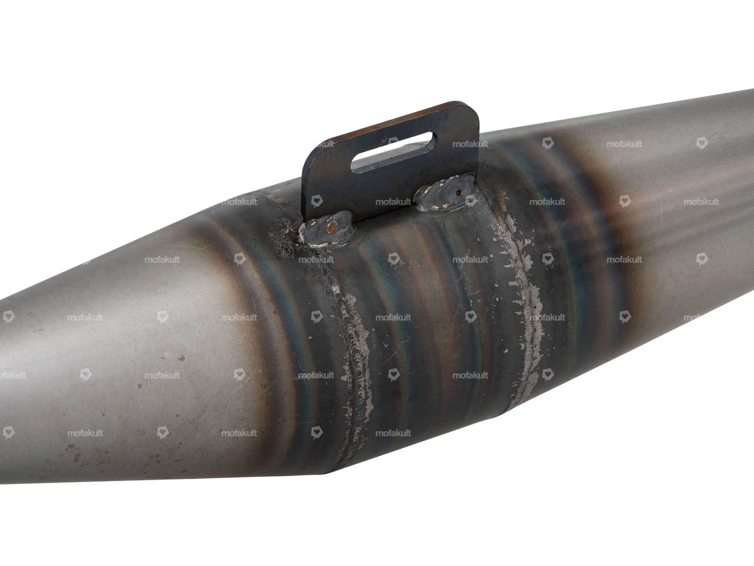 HOMOET Pot d'échappement P8 spécial (pièce centrale plus longue) | Puch Carousel Image 3