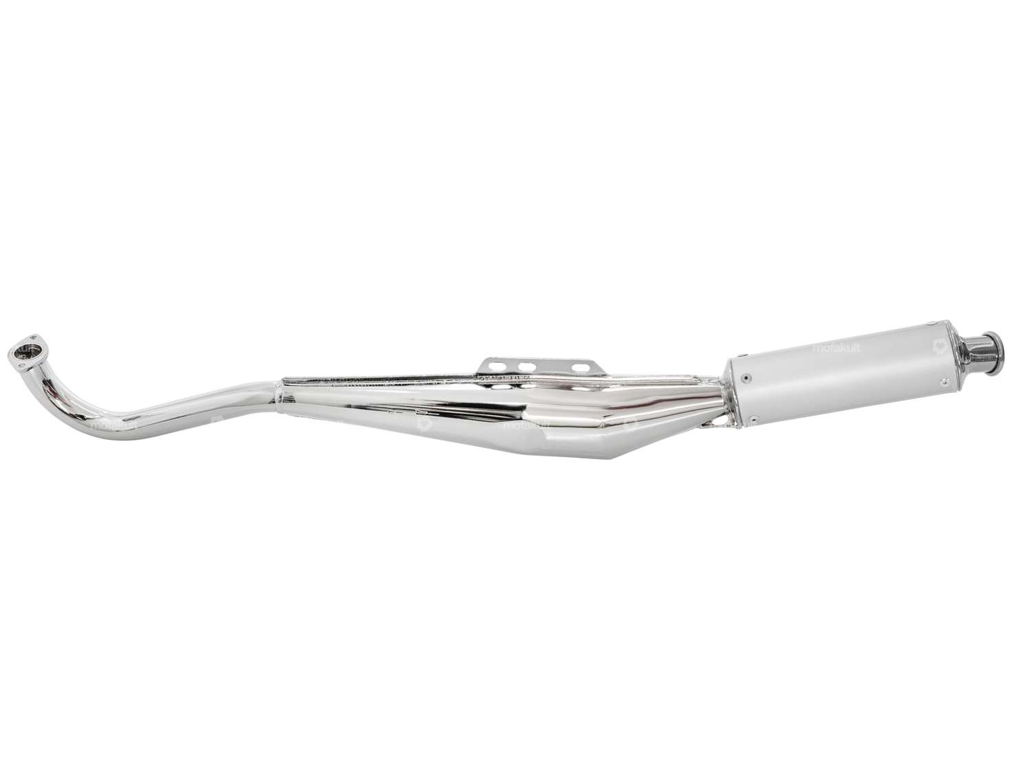 Echappement Bullet 28 mm chrome | Puch Maxi, X30 Carousel Image 1