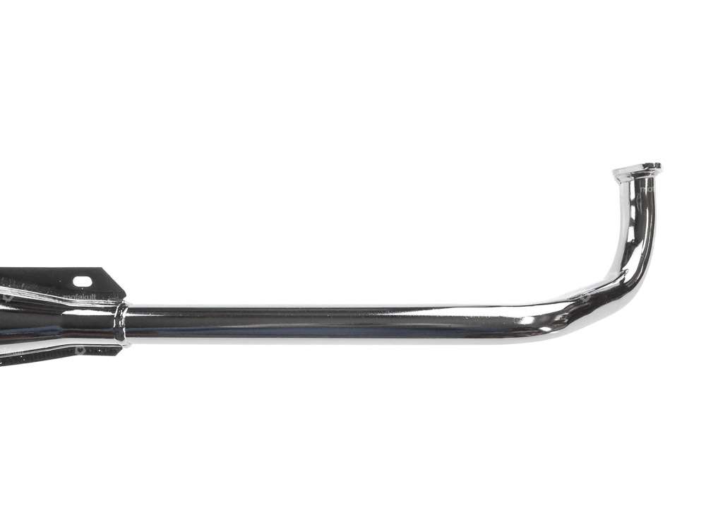 Auspuff 25 mm gerader Auslass Chrom | Tomos A3 Carousel Image 2