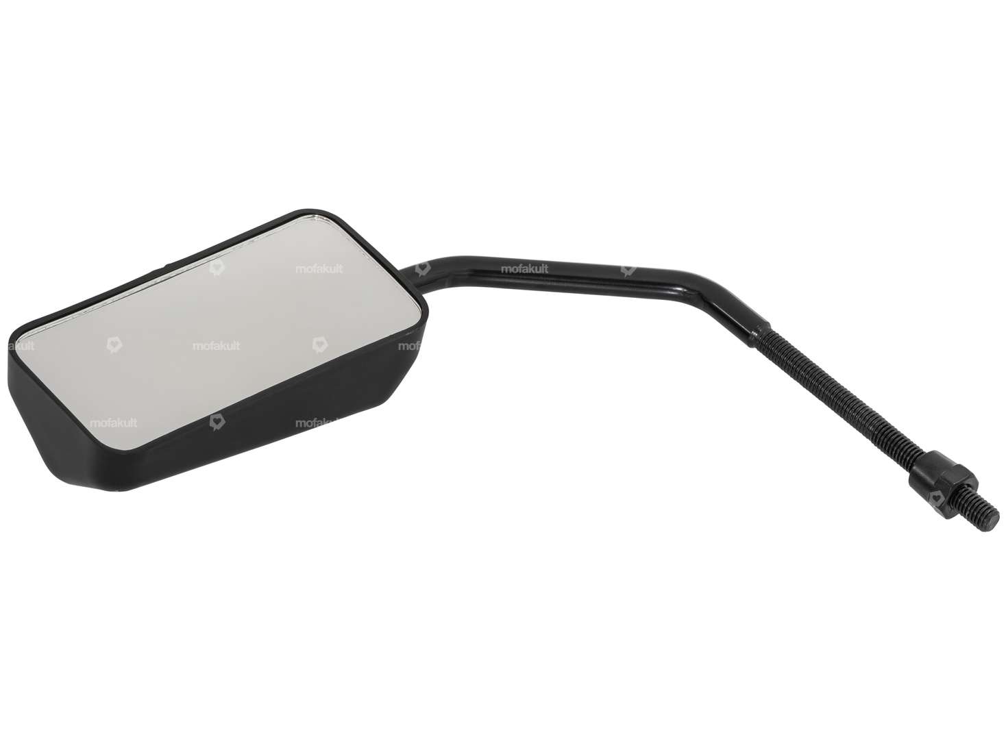 GPO mirror "F1" style black matt Carousel Image 2