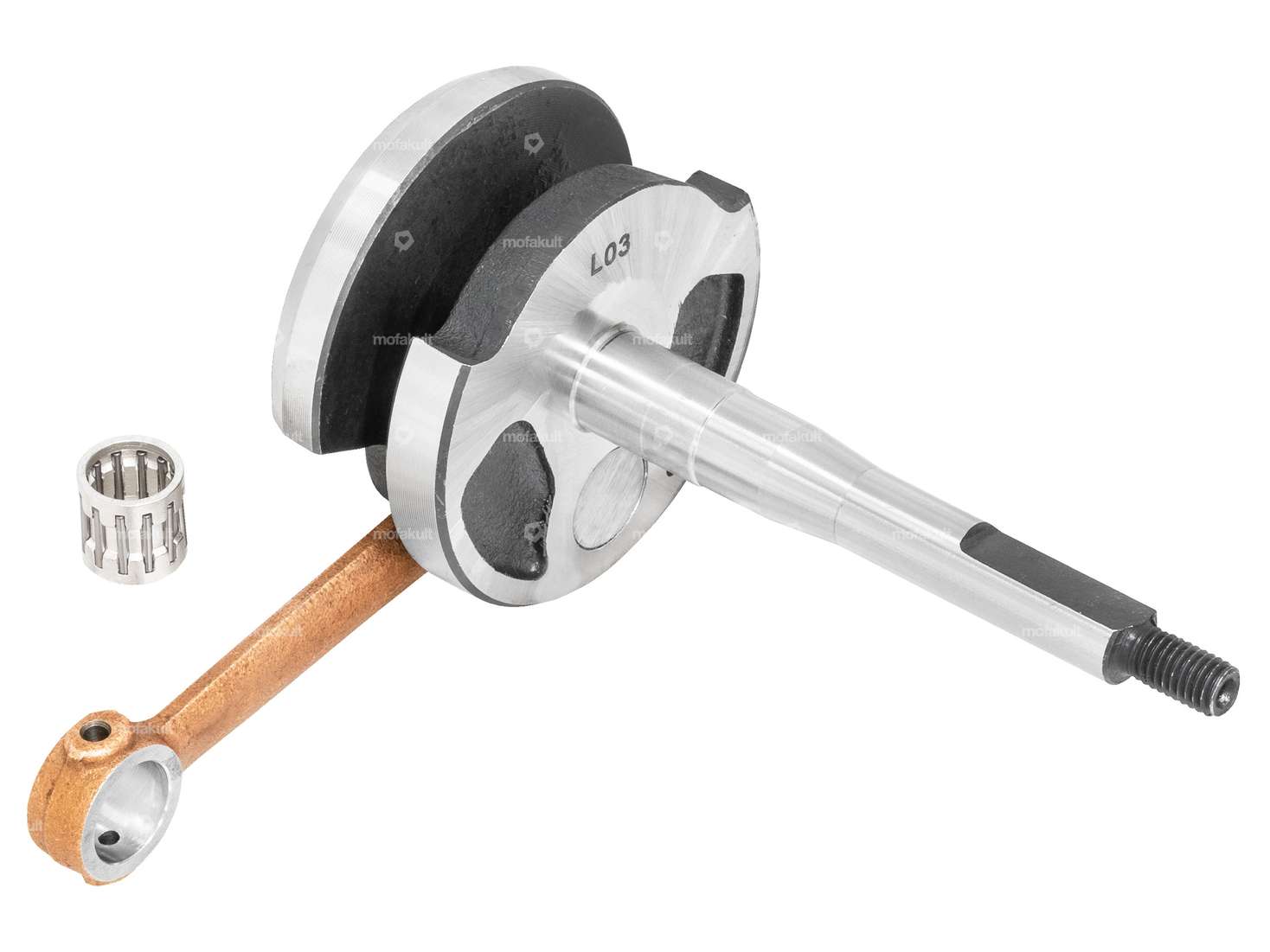 Kurbelwelle (Budget) 12 mm KoBo | Piaggio Ciao, SI, Bravo, Boxer 12 mm Carousel Image 1