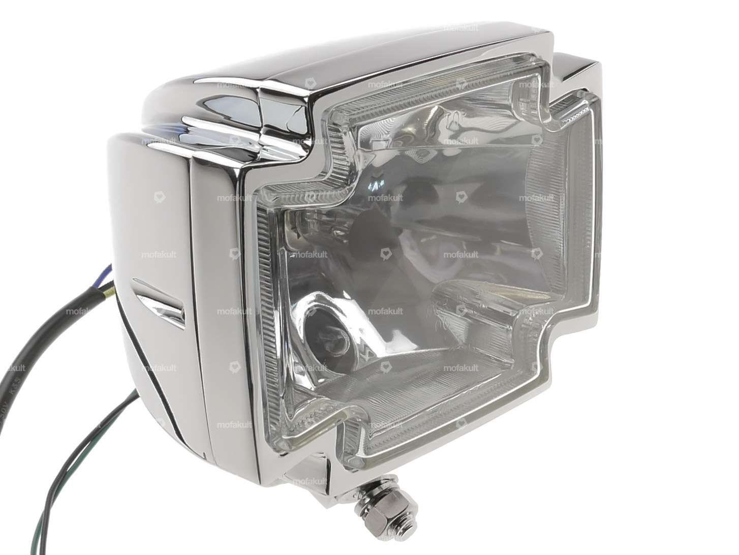 Phare "Missouri" chromé Carousel Image 1