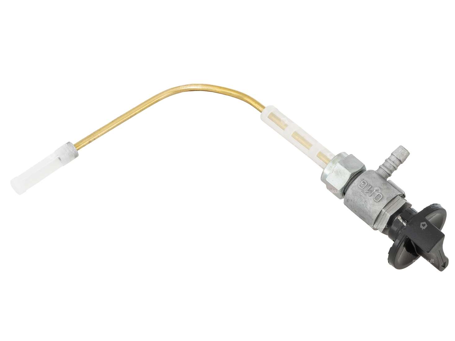 Robinet d'essence OMG horizontal M12x1 (avec écrou) descendant Carousel Image 2