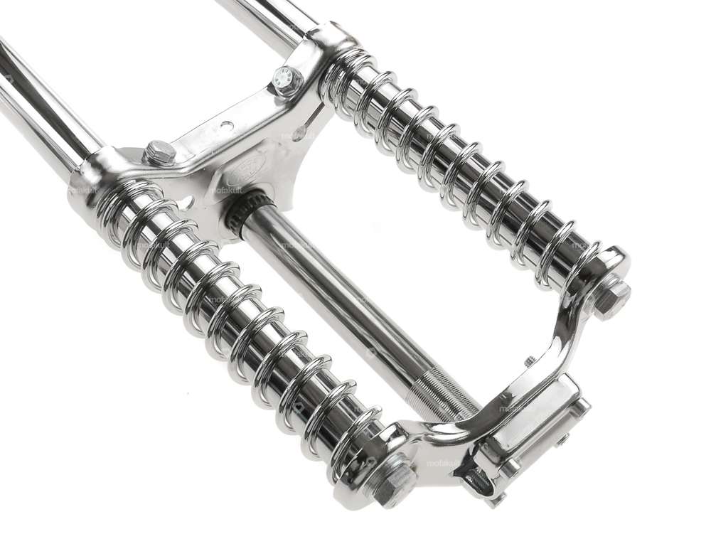 Fourche EBR ULTRA LONGUE Chrome | Piaggio Ciao Carousel Image 3