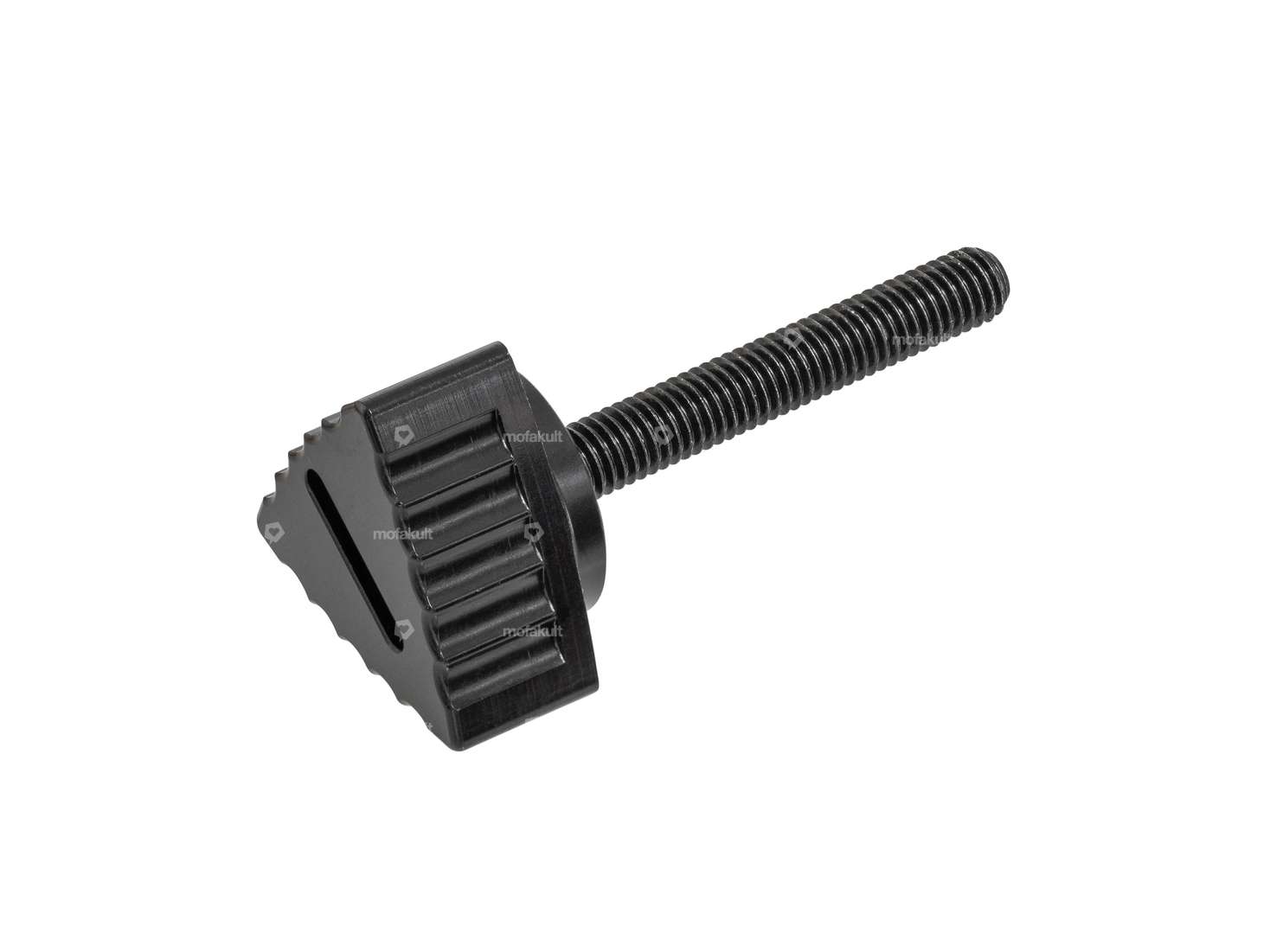 66HEROES side protection screw CNC 35 mm aluminum black (solid material) Carousel Image 1