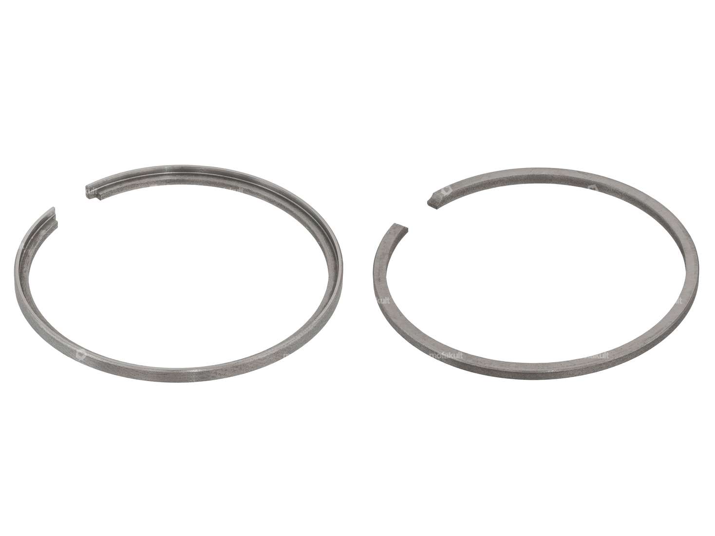 Segments de piston Meteor 38.4 mm (paire) | Piaggio Ciao, SI, Bravo, Boxer Carousel Image 2