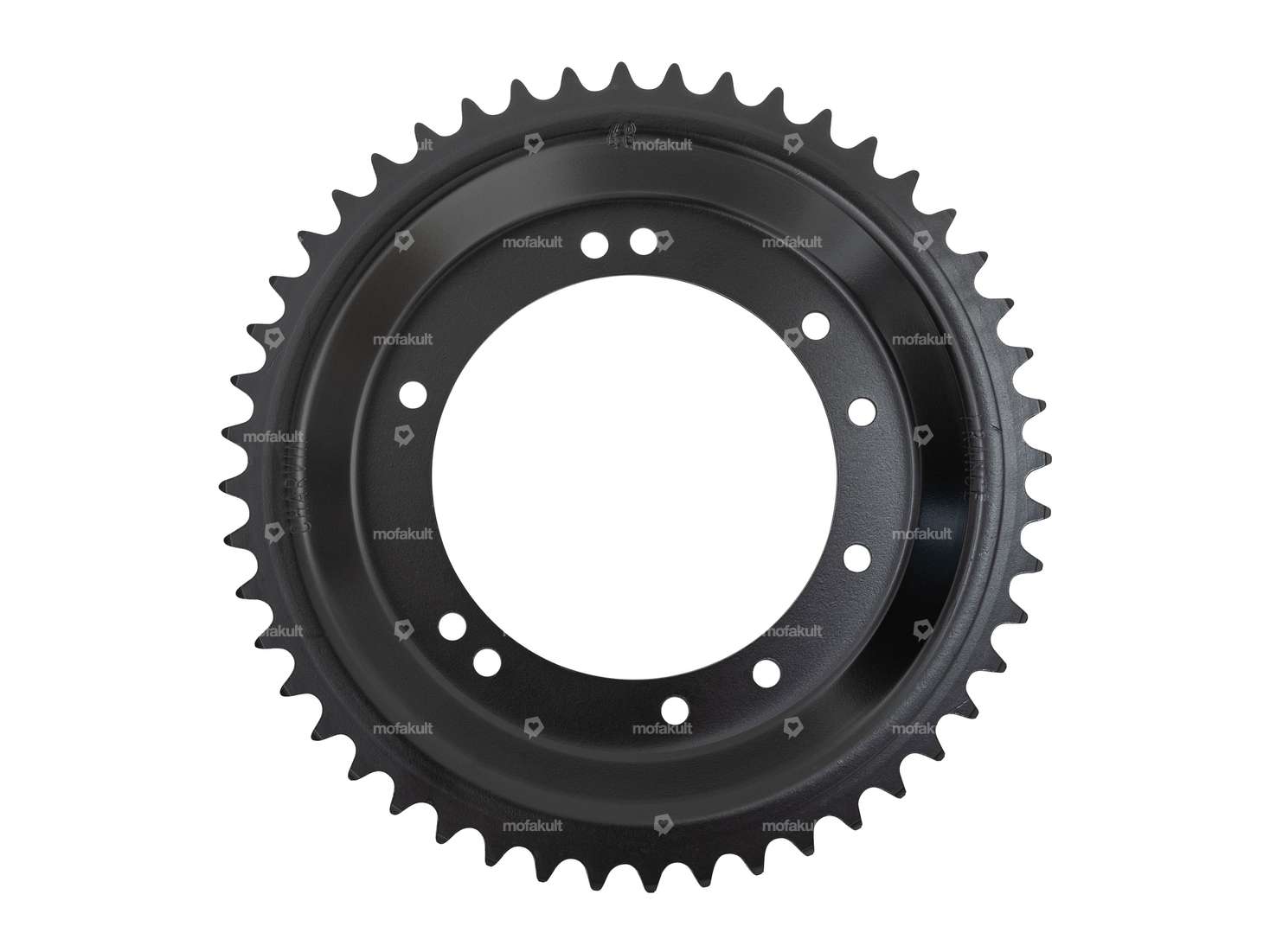 Sprocket 48 teeth 5 / 6 - hole black | Peugeot Carousel Image 1