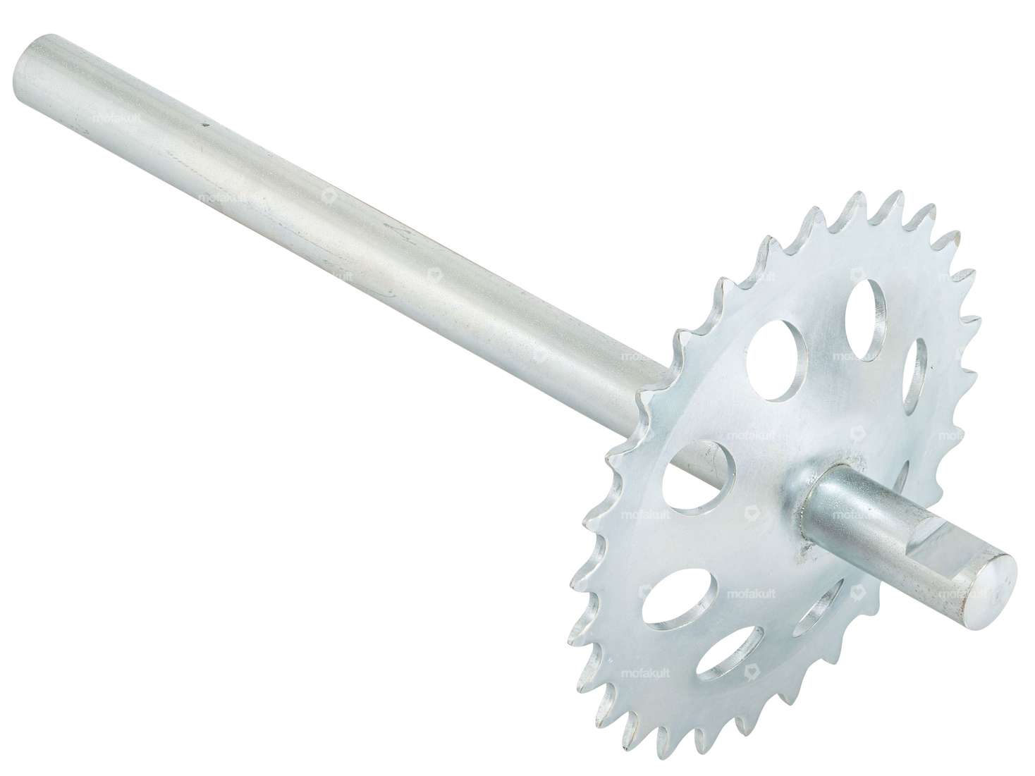 Pédalier avec couronne galvanisé | Puch Supermaxi LG1, LG2 (Kat) Carousel Image 1