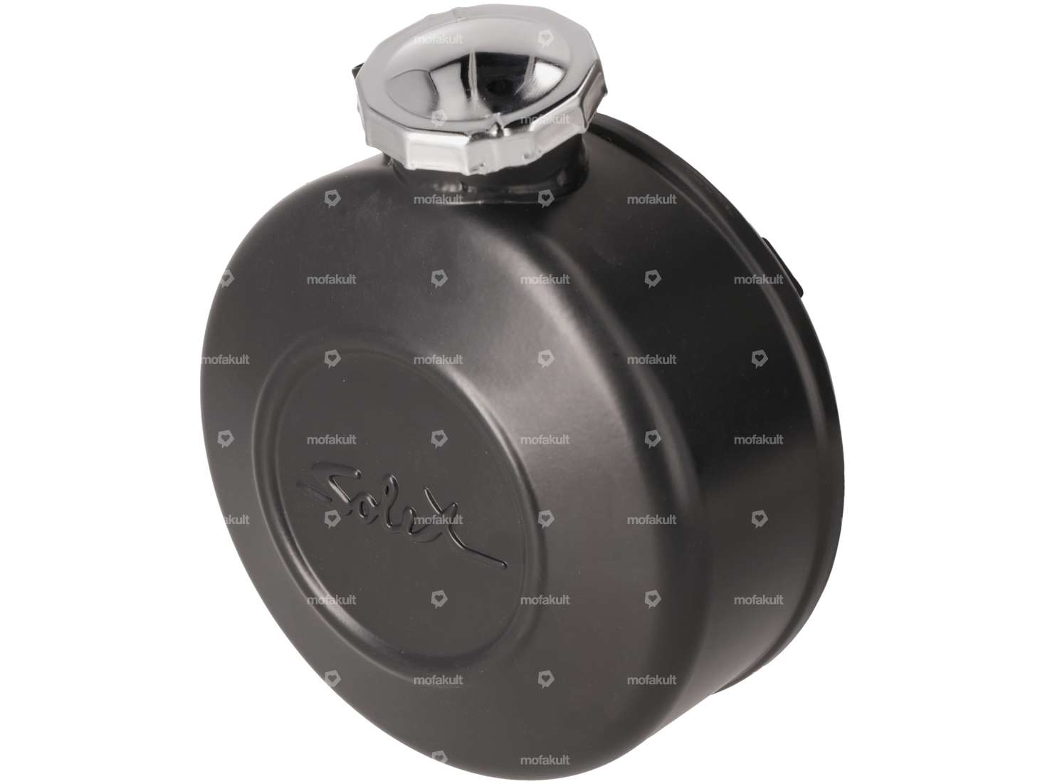 Réservoir d'essence en tôle noire | Solex 1700, 2200, 3800 Carousel Image 1